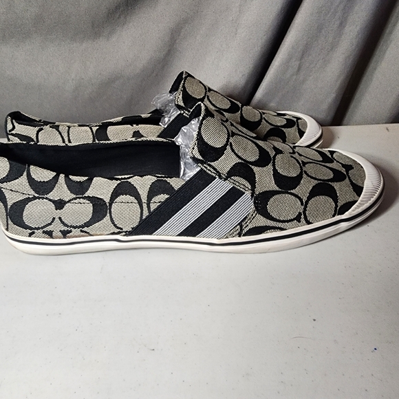 Coach Black and White Athletic Shoes - Picture 4 of 6